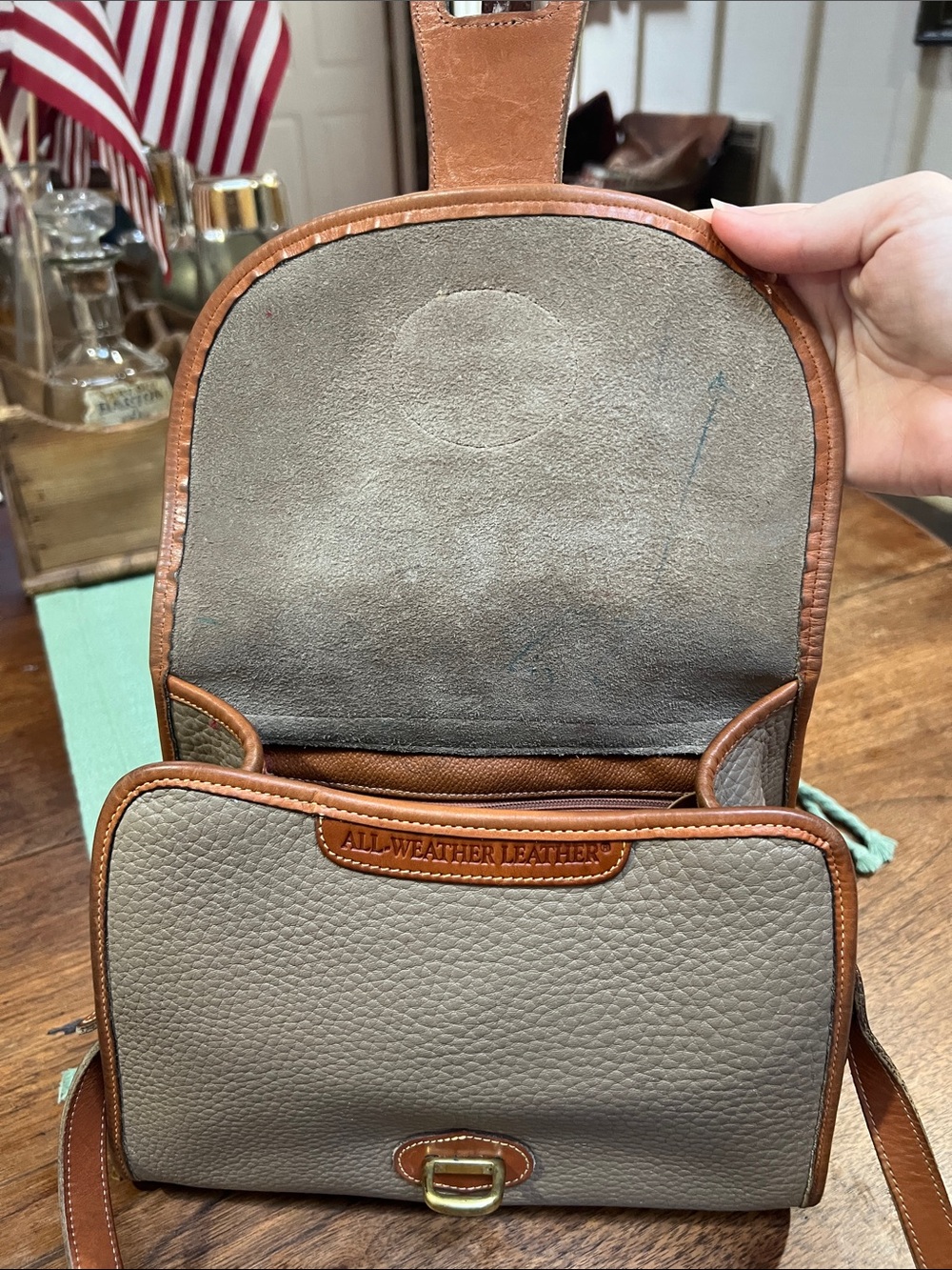 Dooney & Bourke Vintage Essex Pebble Leather Crossbody - Picture 10 of 14